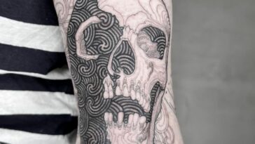 Awesome Skull Tattoo