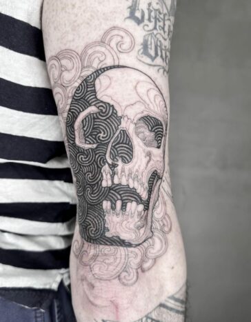 Awesome Skull Tattoo