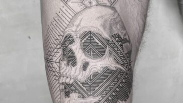 Outstanding Skull Tattoo