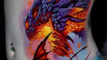 Amazing Dragon Tattoo