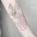 Amazing Phoenix Tattoo