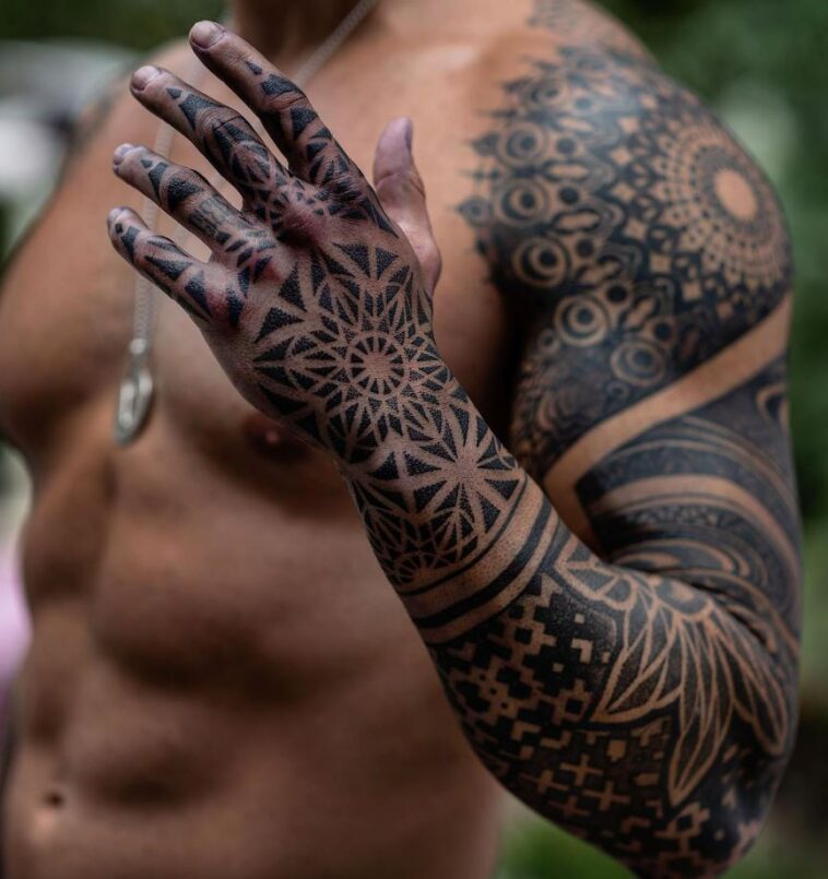 Astounding Sleeve Tattoo