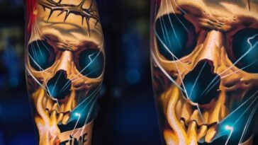 Awesome Skull Tattoo