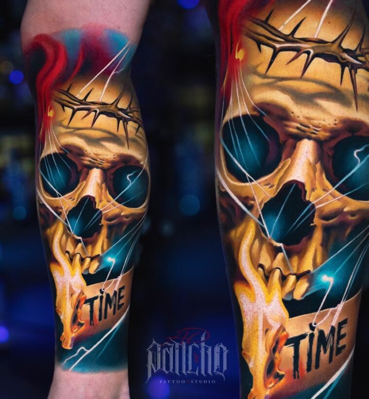 Awesome Skull Tattoo