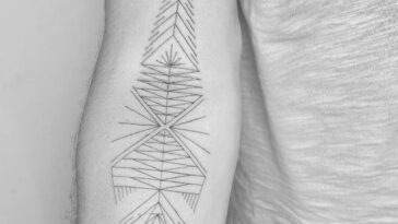 Geometric Pattern Tattoo