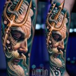 God Neptune Tattoo