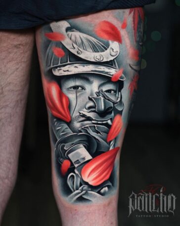 Japanese Warrior Tattoo