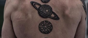Mandala Solar System Tattoo