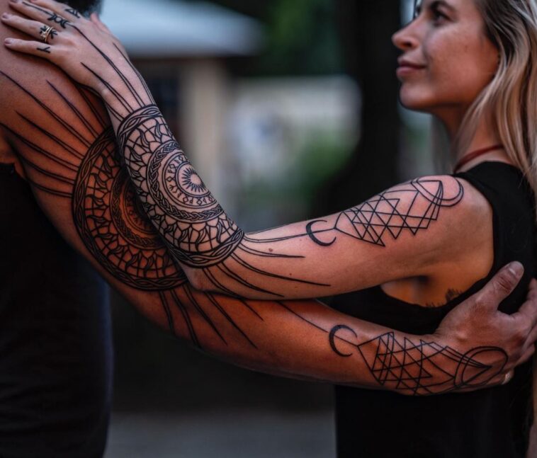 Matching Sleeve Tattoo