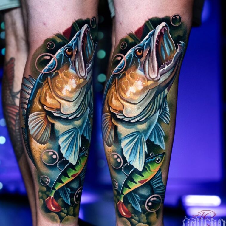 Outstanding Fish Tattoo