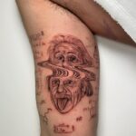 Albert Einstein Tattoo