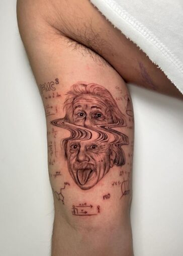 Albert Einstein Tattoo