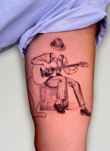 Amazing Music Tattoo