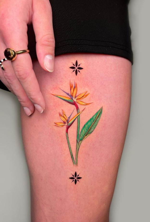 Awesome Flower Tattoo