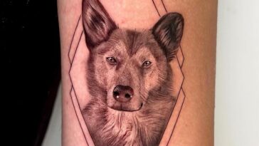 Breathtaking Dog Tattoo