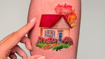 Cute Home Tattoo