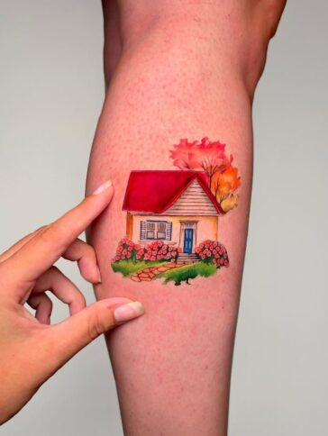 Cute Home Tattoo