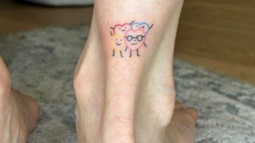 Cute Hearts Tattoo