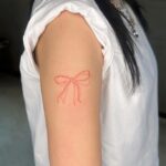 Small Ribbon Tattoo