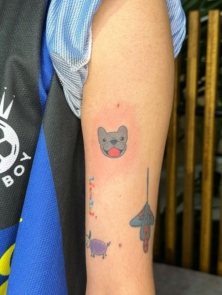 Tiny Dog Tattoo