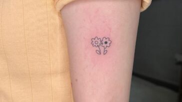 Tiny Flowers Tattoo
