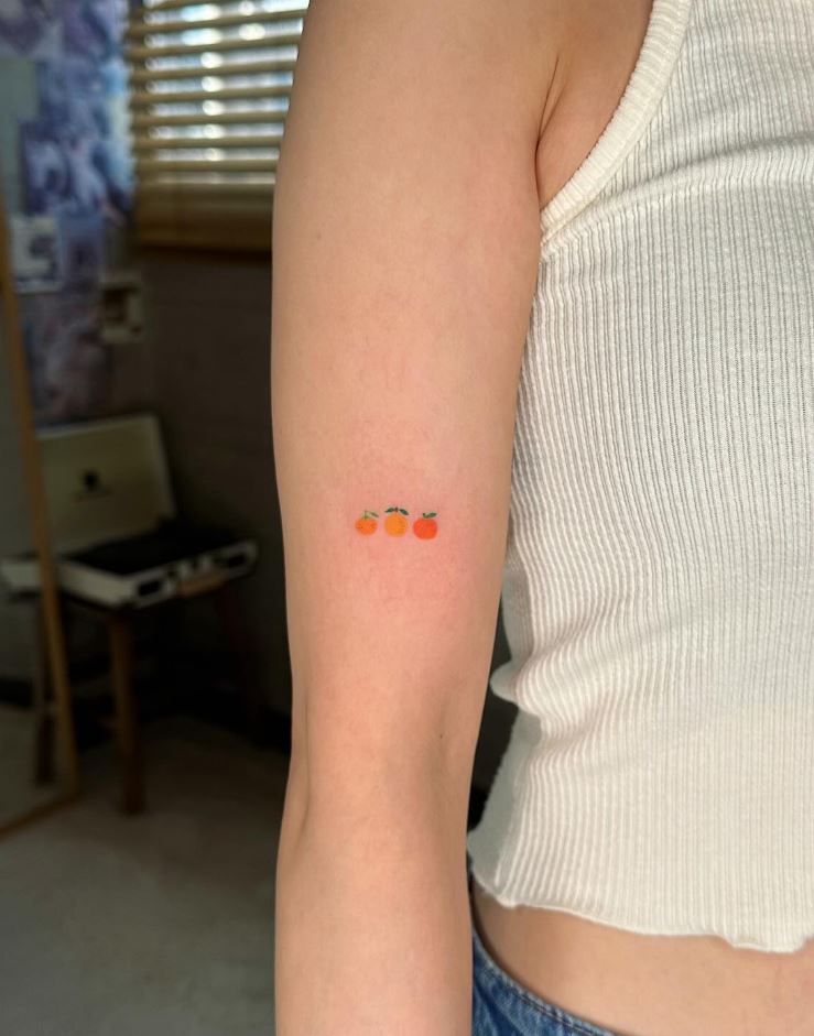 Tiny Fruits Tattoo