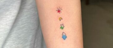 Tiny Symbols Tattoo