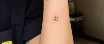Tiny Tulips Tattoo